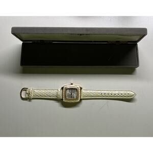 Joan Rivers Watch Leather Band Unused Unsure‎ If Battery Is Still Good